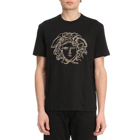 t shirt versace con borchie uomo|Versace T.